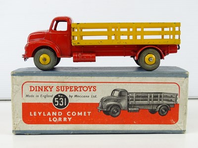 Lot 121 - A pair of DINKY lorries comprising a 531...