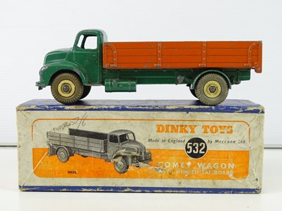 Lot 121 - A pair of DINKY lorries comprising a 531...