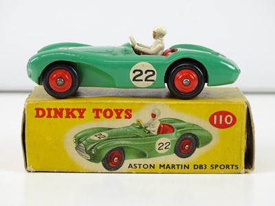 Lot 123 - A group of DINKY Aston Martin DB3 Sports cars...