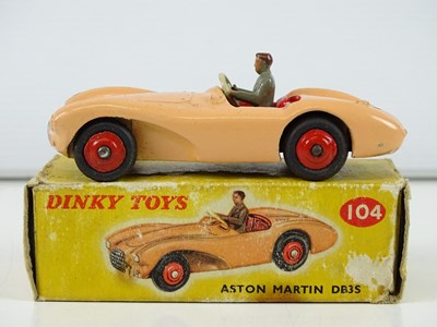 Lot 123 - A group of DINKY Aston Martin DB3 Sports cars...