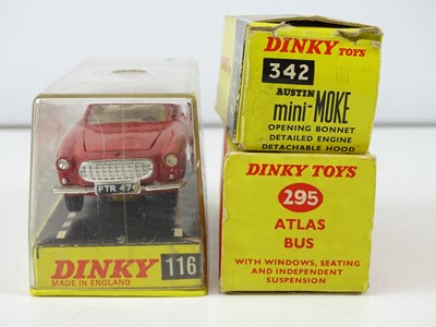 Lot 128 - A group of DINKY vehicles comprising a 116,...