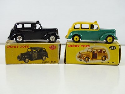 Lot 130 - A selection of DINKY buses and taxis...