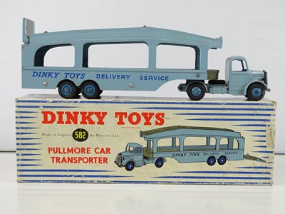 Lot 137 - A DINKY Toys 582 Pullmore Car Transporter in...