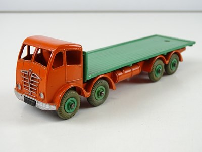 Lot 143 - A DINKY 502 Foden Flat Truck, 2nd style cab in...