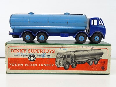 Lot 148 - A DINKY Supertoys No 504 Foden 14-Ton Tanker,...