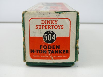 Lot 148 - A DINKY Supertoys No 504 Foden 14-Ton Tanker,...