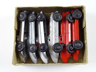 Lot 149 - A DINKY 23B Small Closed Racing Car trade box...