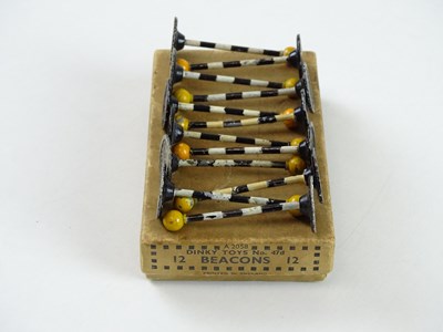 Lot 156 - A DINKY pre-war 47d Beacons trade box complete...