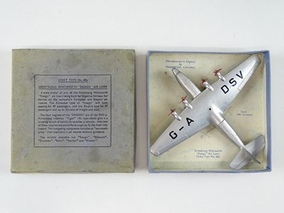 Lot 164 - A DINKY Toys pre-war 62p Armstrong Whitworth...
