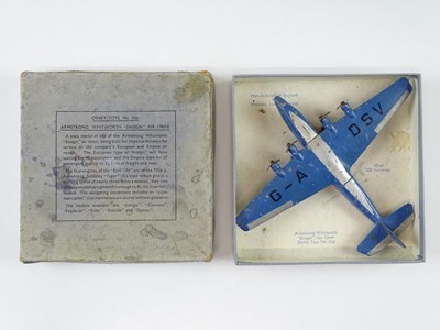 Lot 166 - A DINKY Toys 62p Armstrong Whitworth 'Ensign'...