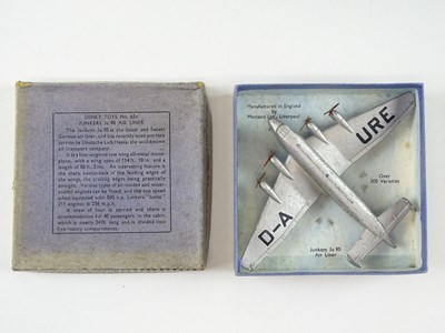 Lot 167 - A DINKY Toys pre-war 62n Junkers Ju 90 Air...