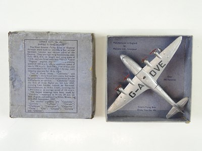 Lot 180 - A DINKY Toys pre-war 60r Empire Flying Boat...