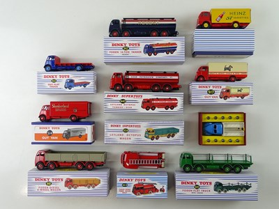 Lot 19 - A group of diecast lorries by ATLAS DINKY, one...
