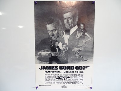 Lot 74 - JAMES BOND FESTIVAL POSTER (1983) - From the...