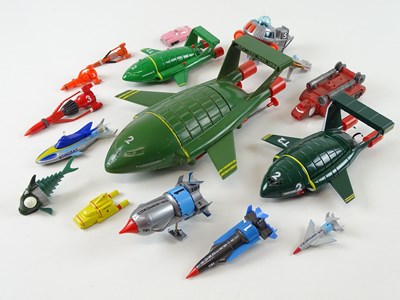 Lot 214 - A group of unboxed Gerry Anderson...