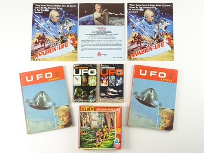 Lot 240 - A collection of Gerry Anderson 'UFO' ephemera...