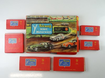 Lot 252 - A TRI-ANG Minic Motorways M1522 slot car set...