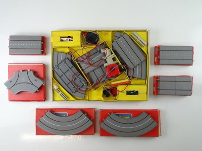 Lot 252 - A TRI-ANG Minic Motorways M1522 slot car set...