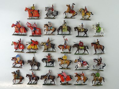 Lot 262 - A quantity of medieval soldiers on horseback...