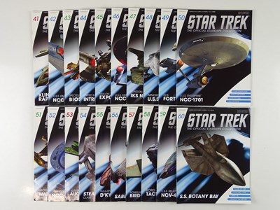 Lot 269 - A collection of models from the EAGLEMOSS STAR...