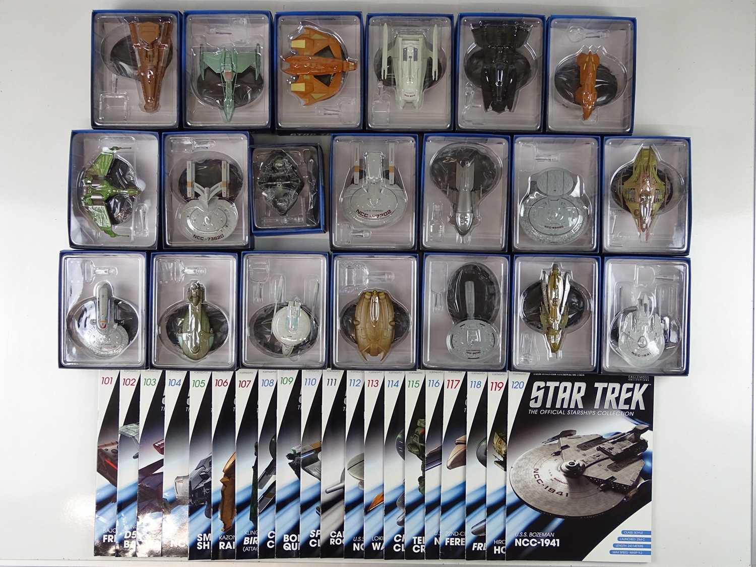 Lot 272 - A collection of models from the EAGLEMOSS STAR...