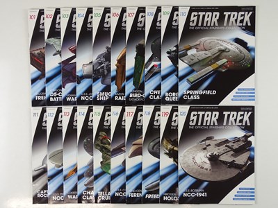 Lot 272 - A collection of models from the EAGLEMOSS STAR...