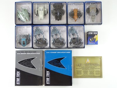 Lot 276 - A collection of models from the EAGLEMOSS STAR...