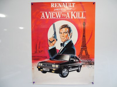 Lot 81 - JAMES BOND: A VIEW TO A KILL (1985) - French...