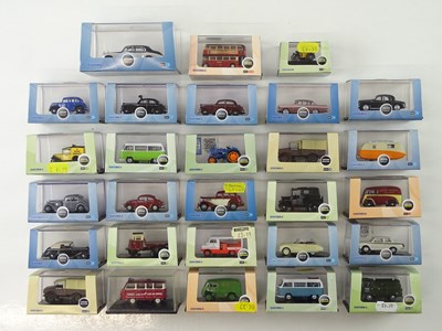 Lot 28 - A group of 1:76 scale cars and vans etc. by...