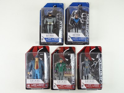 Lot 281 - A group of five DC COLLECTIBLES 'Batman;...