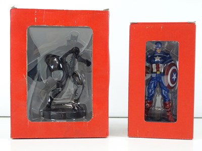 Lot 283 - A pair of EAGLEMOSS Marvel Fact File figures...