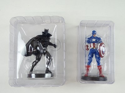 Lot 283 - A pair of EAGLEMOSS Marvel Fact File figures...