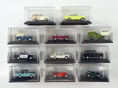 Lot 30 - A group of 1:76 scale cars and vans etc. by...