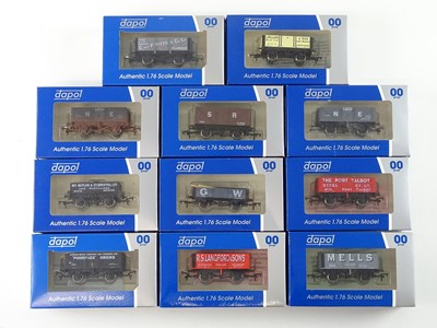 Lot 304 - A mixed group of DAPOL OO Gauge wagons...