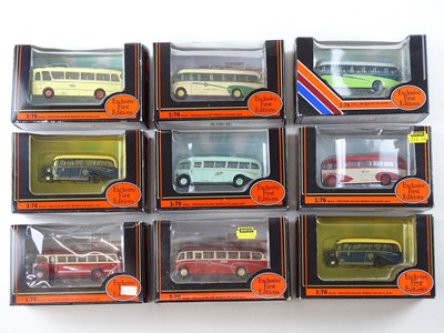 Lot 31 - A mixed group of 1:76 scale buses by EFE in...
