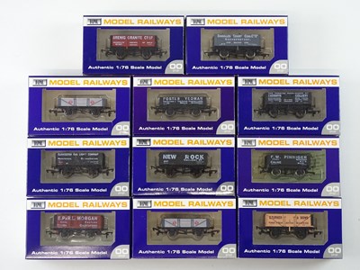 Lot 310 - A mixed group of DAPOL OO Gauge wagons...