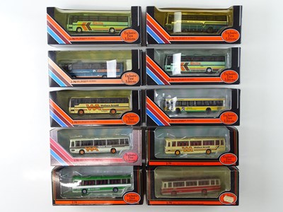 Lot 33 - A mixed group of 1:76 scale coaches by EFE in...