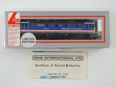 Lot 342 - A group of LIMA OO Gauge class 33 diesel...