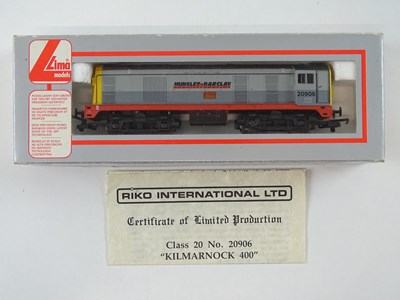 Lot 343 - A group of LIMA OO Gauge class 20 diesel...