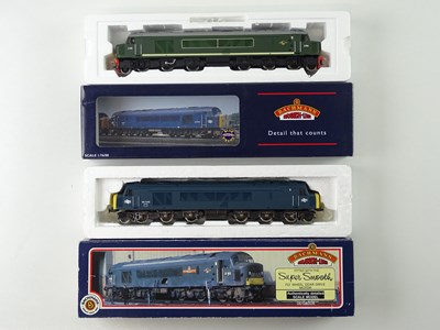 Lot 363 - A pair of BACHMANN OO Gauge 'Peak' diesel...