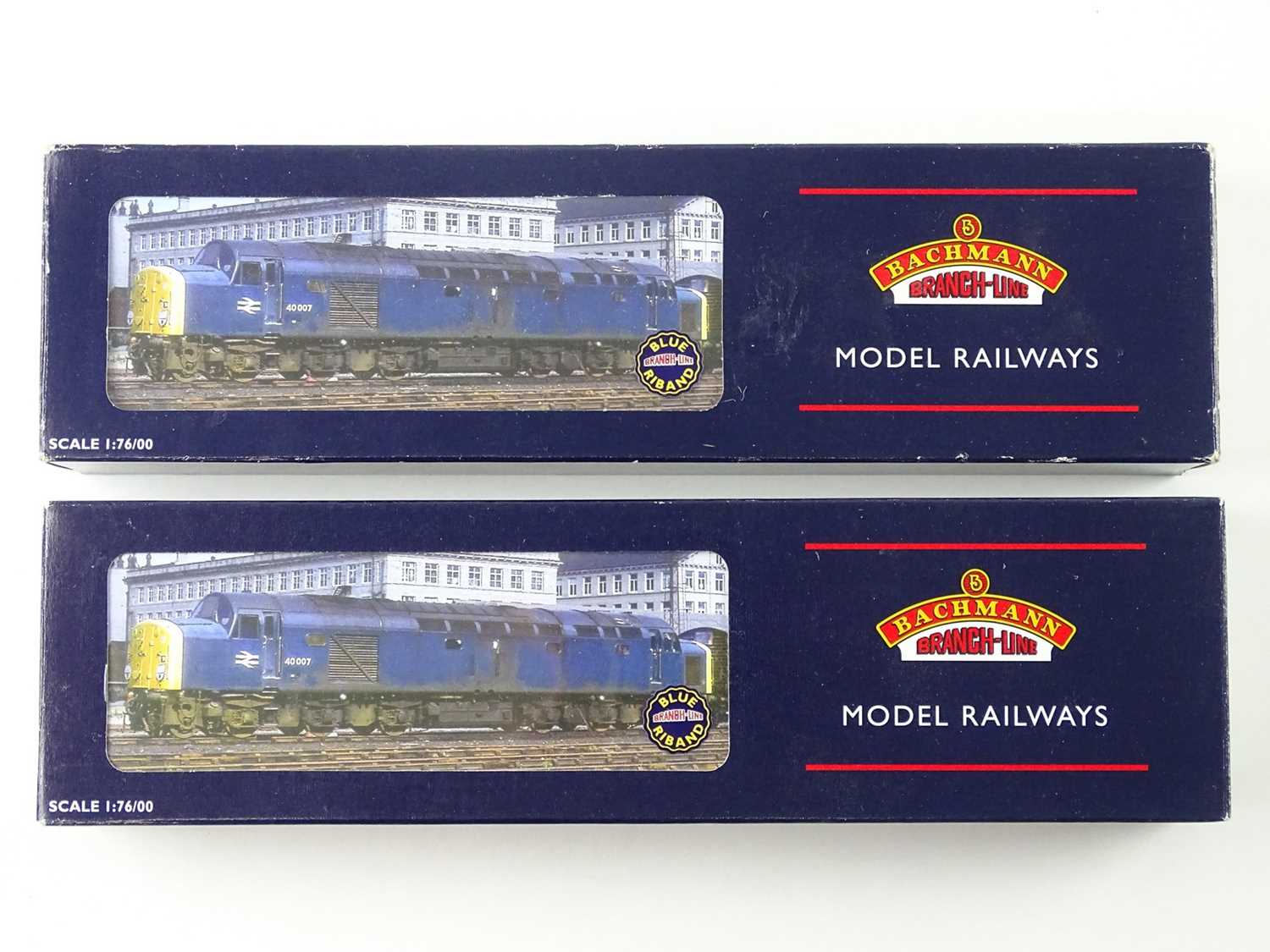 Lot 365 - A pair of BACHMANN OO Gauge class 40 limited...