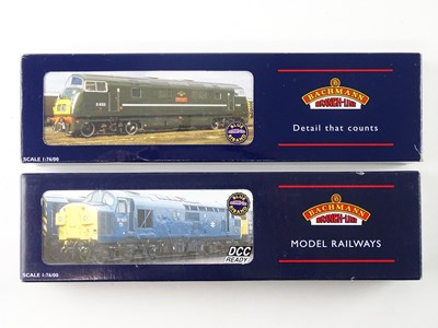 Lot 366 - A pair of BACHMANN OO Gauge diesel locomotives...