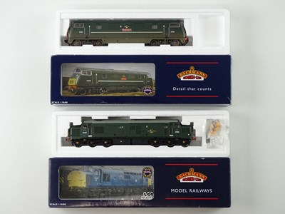 Lot 366 - A pair of BACHMANN OO Gauge diesel locomotives...