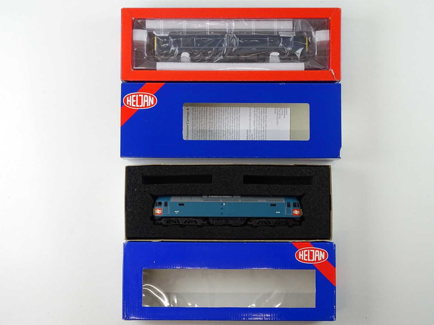 Lot 369 - A HELJAN OO Gauge class 128 Diesel Parcels...