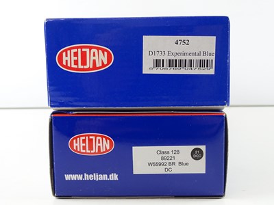 Lot 369 - A HELJAN OO Gauge class 128 Diesel Parcels...