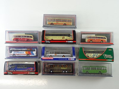 Lot 37 - A mixed group of 1:76 scale coaches by CORGI...