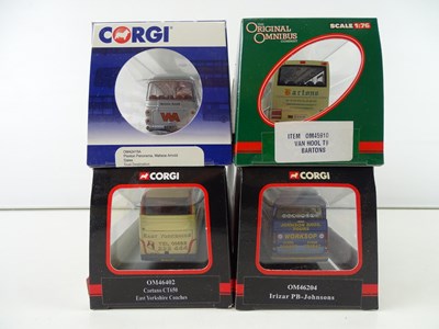 Lot 37 - A mixed group of 1:76 scale coaches by CORGI...