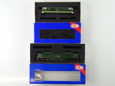 Lot 370 - A pair of HELJAN OO Gauge Western region...