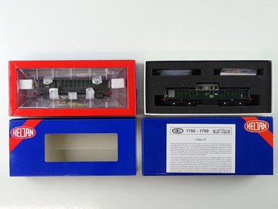 Lot 371 - A pair of HELJAN OO Gauge diesel locomotives...