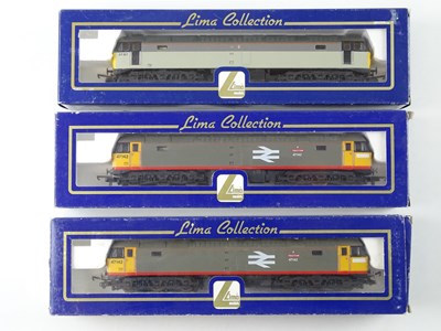 Lot 388 - A group of LIMA OO Gauge class 47 diesel...